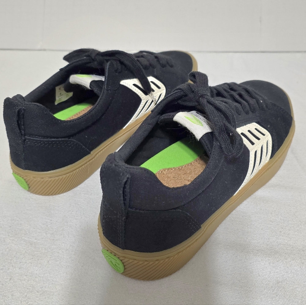 CARIUMA Catiba Pro Skate Shoe Unisex Adults M8/W9.5 Black Ivory Lace Up NWOB - Picture 6 of 16